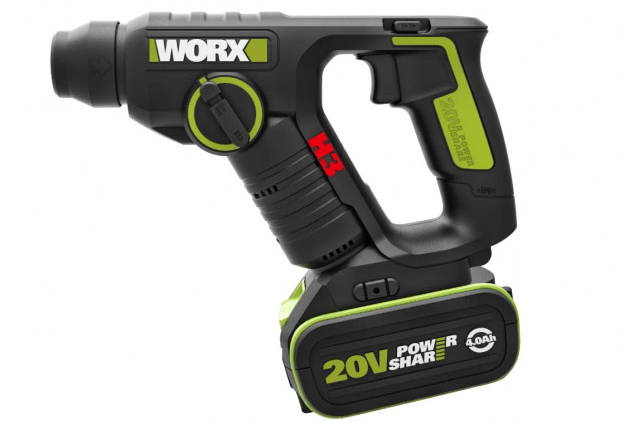 Máy khoan búa dùng pin Li-ion 20V Worx Green WU380