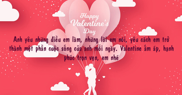 Lời chúc Valentine là cách tuyệt vời để chia sẻ tình yêu của bạn vào ngày lễ tình nhân. Hãy tìm kiếm những lời chúc đầy ý nghĩa để thể hiện tình cảm của mình và gửi đến người ấy. Chúc Valentine của bạn đầy ngọt ngào và lãng mạn!