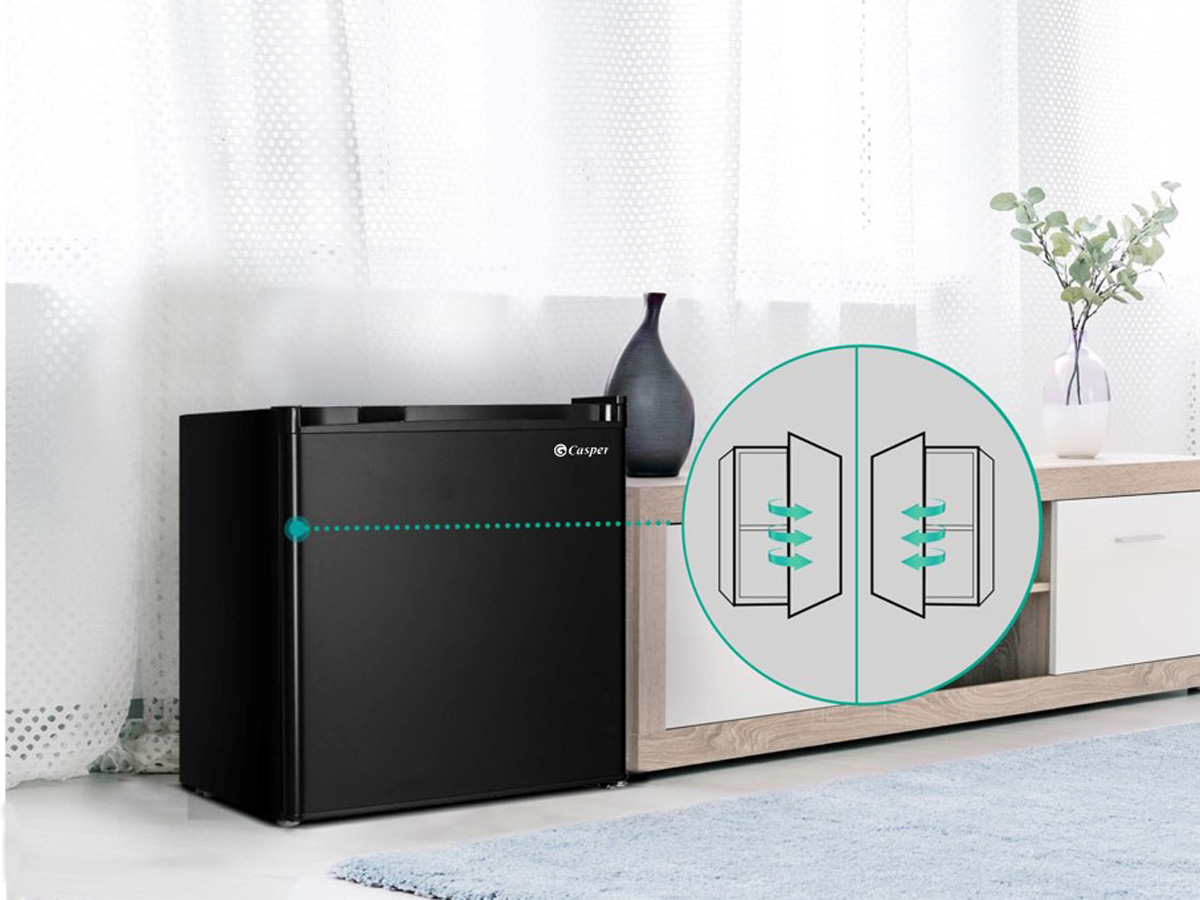Tủ lạnh 1 cửa Casper RO-45PB - 44 lít có thể mở cánh đảo chiều