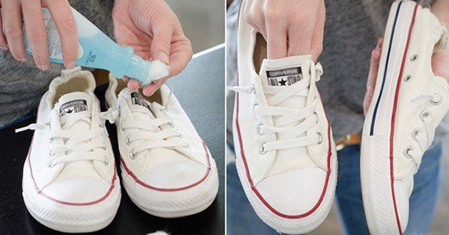 9 cách giặt giày thể thao sneaker, giầy da đúng cách