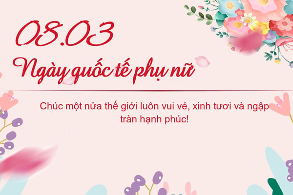 Ngày Quốc tế Phụ Nữ 8/3 sắp tới rồi, hãy chuẩn bị các thái độ, hành động và nhất là những món quà chúc mừng ý nghĩa. Và đừng quên ghé qua cửa hàng của chúng tôi để lựa chọn những thiệp chúc mừng 8/3 siêu đáng yêu, đảm bảo sự độc, lạ và mang lại niềm vui cho người nhận.