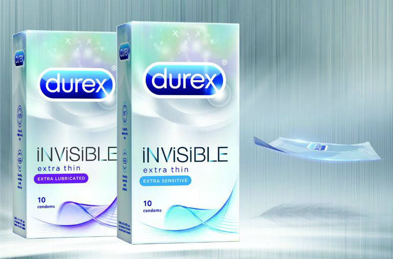 Độ dày của bao cao su Durex Invisible