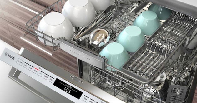 Cách xếp bát đĩa vào máy rửa bát