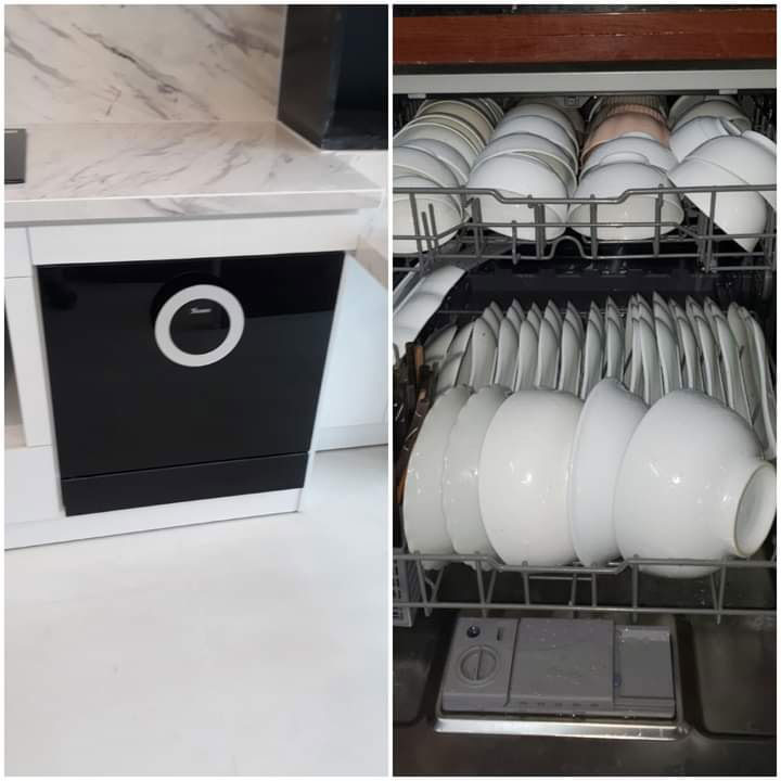 Cách xếp bát đĩa vào máy rửa bát
