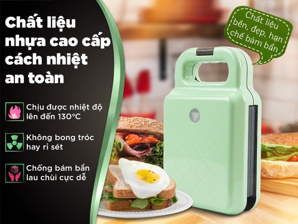 Máy nướng bánh kẹp mini Perfect PF-833