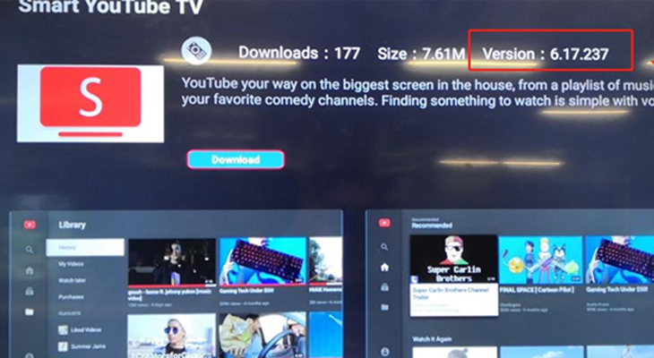 Cách tải và cài ứng dụng Smart YouTube TV trên tivi TCL