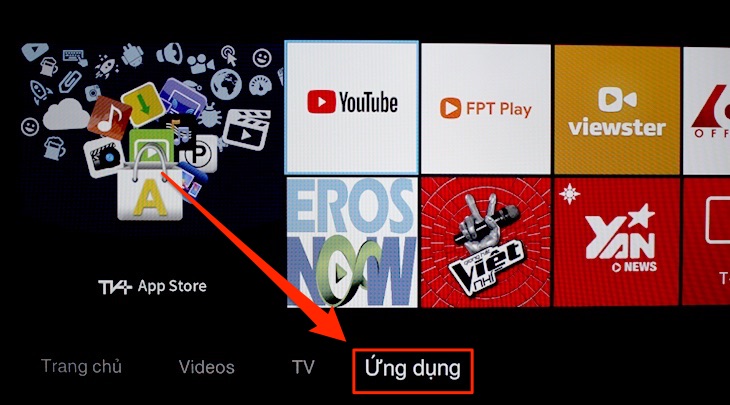 Cách thiết lập lại ứng dụng YouTube trên tivi TCL