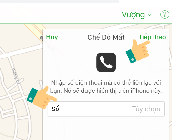 Cách tìm iPhone bị mất bằng iCloud