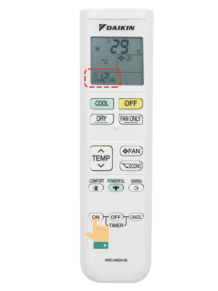 Hướng dẫn sử dụng remote máy lạnh Đaikin dòng FTKQ