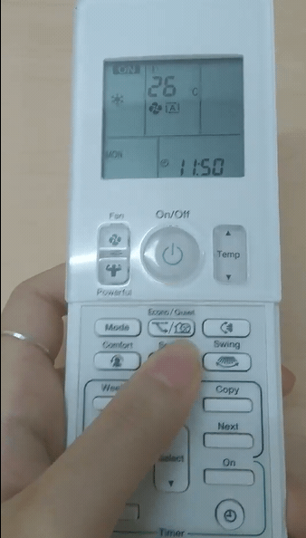Cách sử dụng chế độ cảm biến mắt thần thông minh của điều hòa Daikin