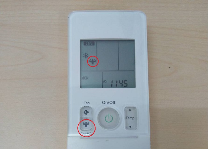 Cách bật tính năng làm lạnh nhanh trên dòng điều hòa Daikin