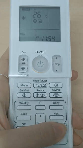 Cách hẹn giờ tự động bật trên dòng điều hòa Đaikin FTKM
