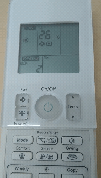 Hướng dẫn sử dụng remote máy lạnh Daikin dòng FTKM