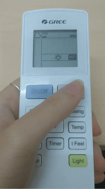 Cách sử dụng remote máy lạnh Gree dòng GWC09WA-K3DNB7I