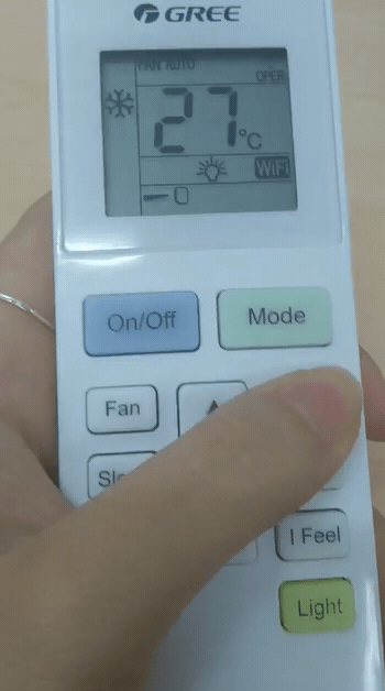 Cách sử dụng remote máy lạnh Gree dòng GWC09WA-K3DNB7I