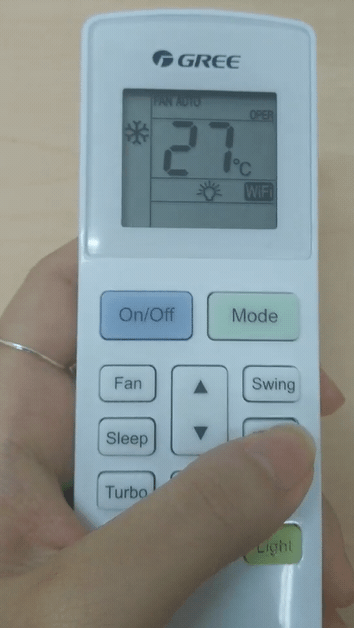 Cách sử dụng remote máy lạnh Gree dòng GWC09WA-K3DNB7I