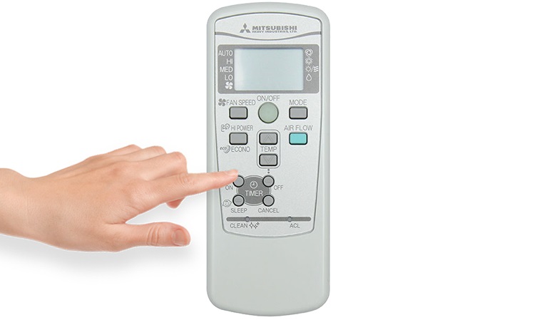 Cách sử dụng remote máy lạnh Mitsubishi dòng Heavy