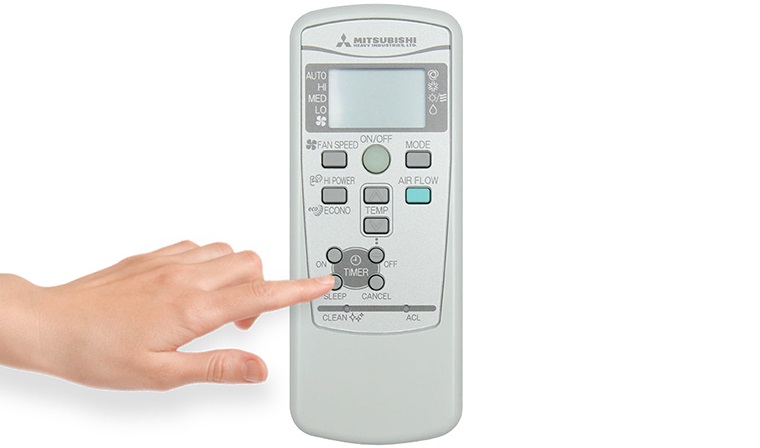 Cách sử dụng remote máy lạnh Mitsubishi dòng Heavy