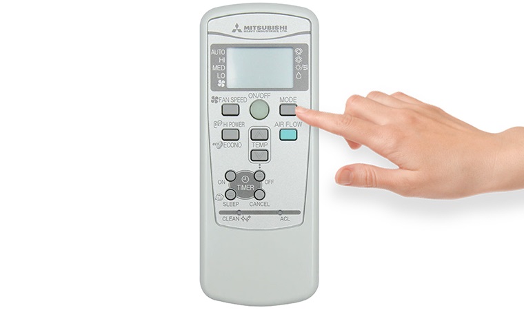 Cách sử dụng remote máy lạnh Mitsubishi dòng Heavy