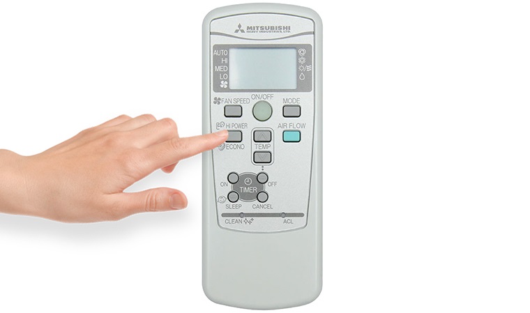 Cách sử dụng remote máy lạnh Mitsubishi dòng Heavy