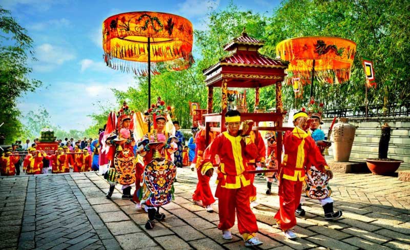 Lễ hội Đền Hùng được tổ chức ở Phú Thọ