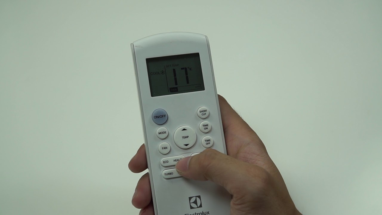 Sử dụng máy lạnh Electrolux