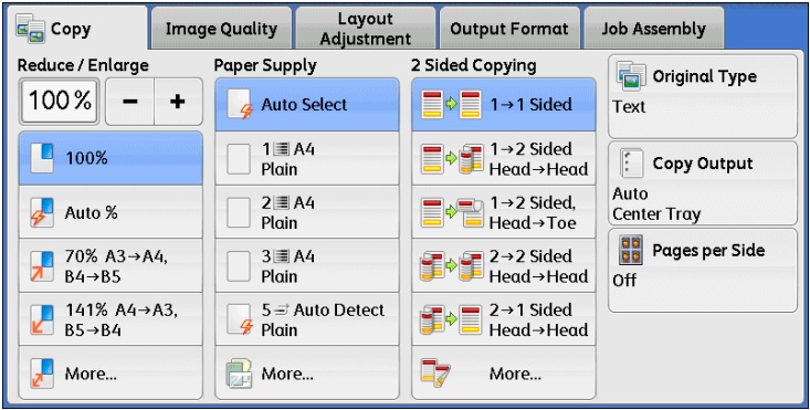 Hướng dẫn sử dụng máy photocopy Fuji Xerox V3065