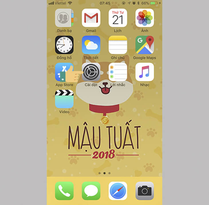 Cách cài đặt định vị iPhone