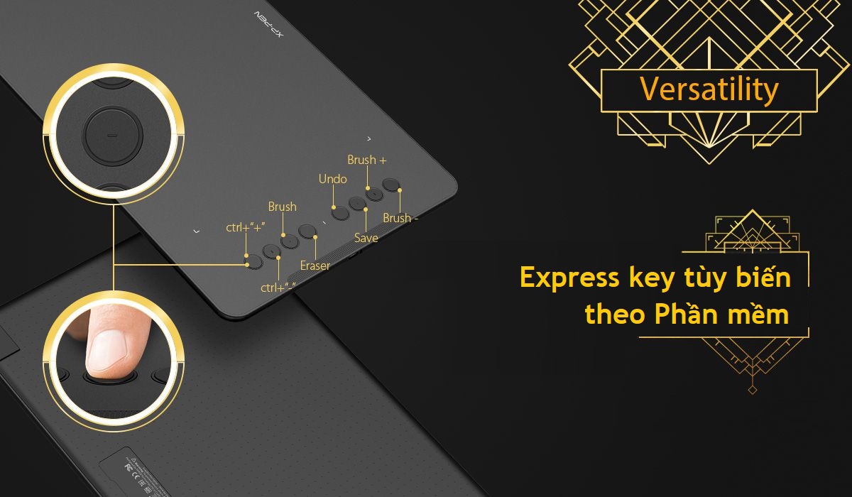 Bảng vẽ điện tử Xp-Pen Deco 01 V2 Android