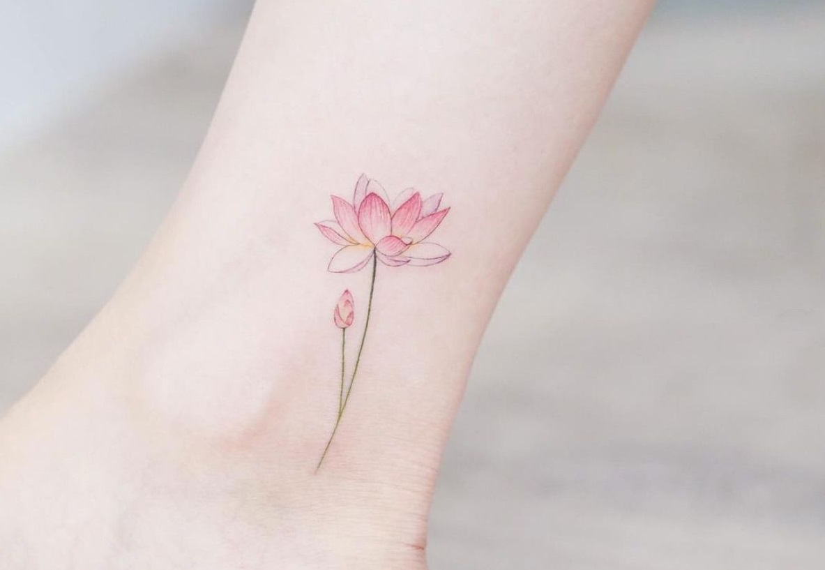 Hình xăm hoa sen hợp mệnh gì Ẩn ý đằng sau có thể bạn chưa biết  Flower  tattoo designs Trendy tattoos Unique tattoo designs