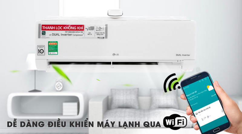 Công nghệ LG ThinQ điều khiển từ xa bằng smart phone