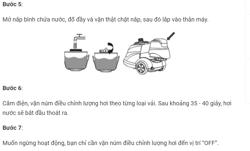 Các bước lắp đặt bàn ủi hơi nước đứng Bluestone GSB 3911 Các bước lắp đặt bàn ủi hơi nước đứng Bluestone GSB 3911