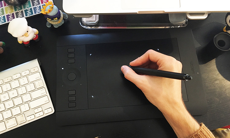 Cách dùng bút vẽ Wacom