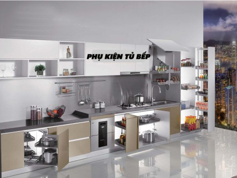 Tìm hiểu về phụ kiện tủ bếp thông minh