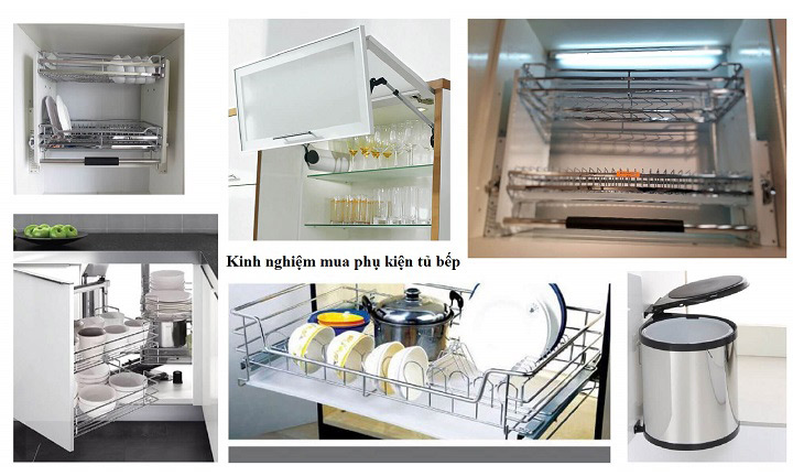 Kinh nghiệm chọn mua phụ kiện tủ bếp thông minh