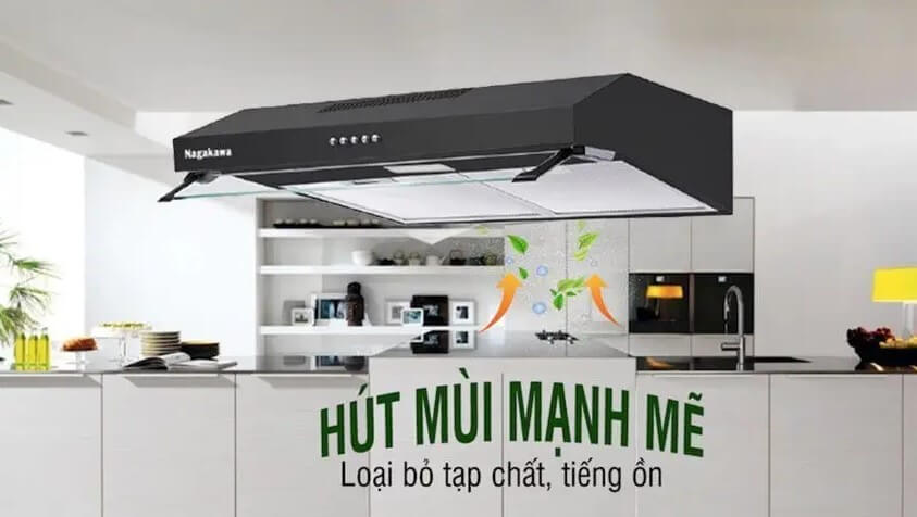 Máy hút mùi than hoạt tính Nagakawa NAG1803-70T (70cm)