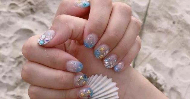 Các mẫu nail xinh đơn giản dành cho nàng khi diện đồ đi biển vào mùa hè sắp  đến  Xưởng Nội Thất Đạt Phát