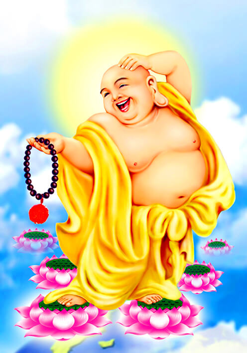 30 hochwertige lachende Maitreya-Buddha-Bilder in 3D