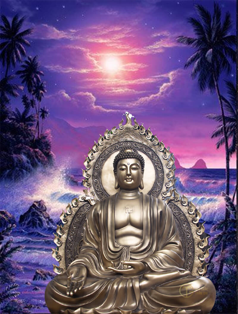 Hình ảnh Phật đẹp 3D Full HD cho điện thoại máy tính Trường THPT Kiến Thụy