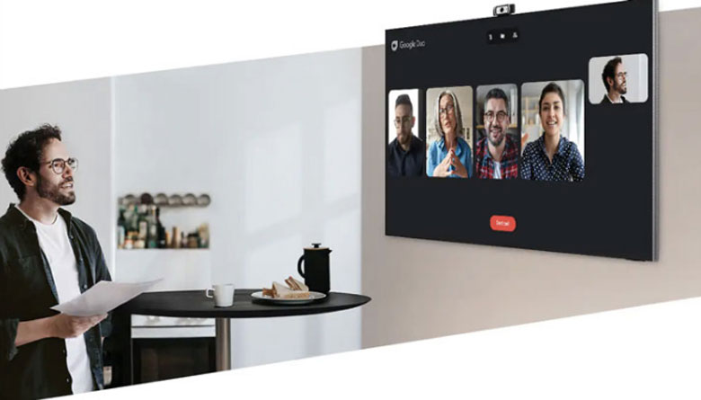 Tính năng gọi video trên tivi Samsung Neo QLED