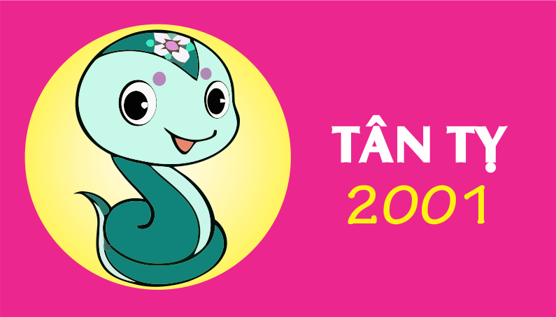 Sinh năm 2001 (2k1) mệnh gì, là tuổi con gì, hợp màu gì?