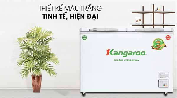 Tủ đông Kangaroo có nhiều loại khác nhau với thiết kế hiện đại, tinh tế