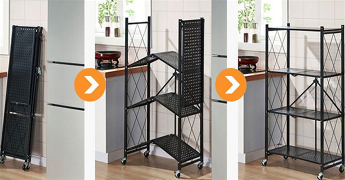 Top kệ bếp di động đơn giản, dễ gấp gọn tiện lợi nhất
