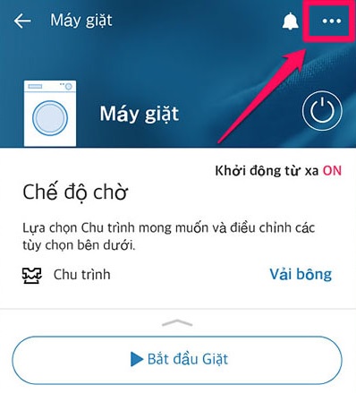 Hướng dẫn cách kết nối máy giặt LG với điện thoại