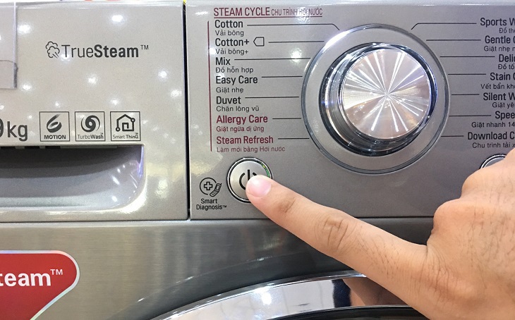 Hướng dẫn cách kết nối máy giặt LG với điện thoại