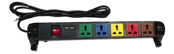 Ổ xoay kéo dài đa năng LiOA 6D32N2XUSB Ổ xoay kéo dài đa năng LiOA 6D32N2XUSB