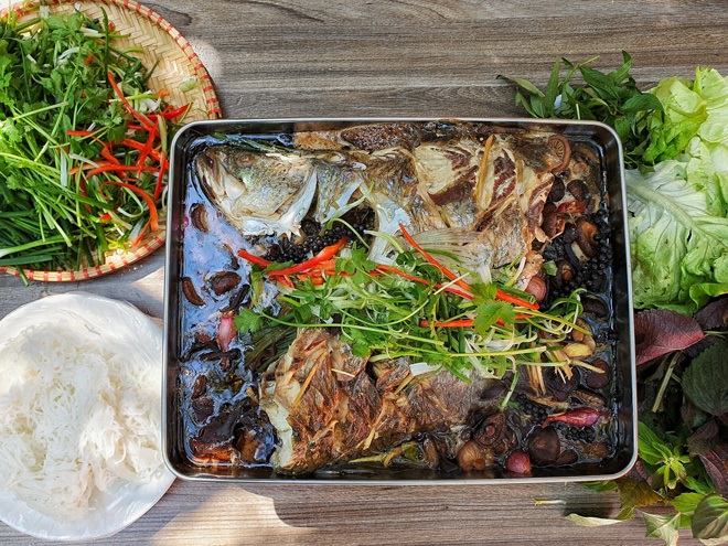 Cách làm cá chẽm, cá vược hấp xì dầu đậm đà, thơm ngon như ngoài hàng