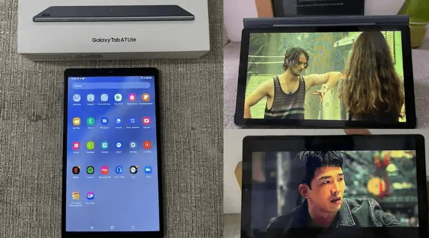 Galaxy Tab A7 Lite - Máy tính bảng Samsung Tab A7 2020 có thiết kế siêu mỏng
