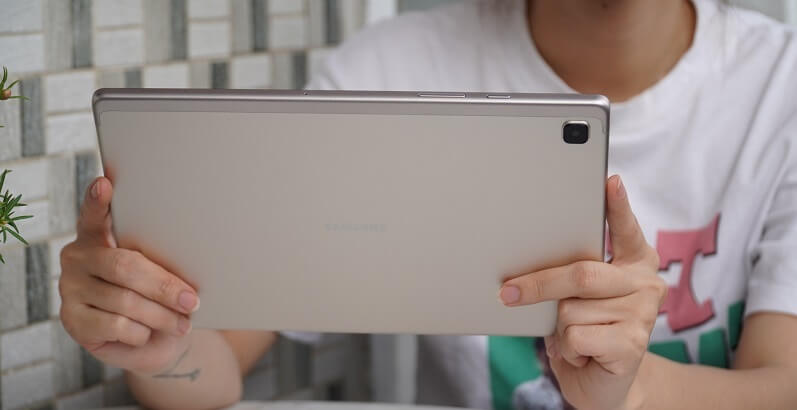 Galaxy Tab A7 Lite - Máy tính bảng Samsung Tab A7 2020 màu bạc sang trọng