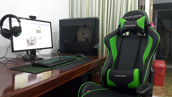cách lắp ghế gaming